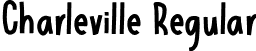 Charleville Regular font | Charleville Free.otf