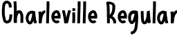 Charleville Regular font | Charleville Free.ttf