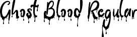 Ghost Blood Regular font | Ghost Blood TTF Personal.ttf