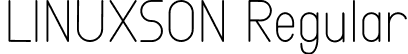 LINUXSON Regular font | LINUXSON.otf