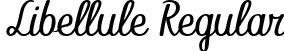 Libellule Regular font | Libellule-Regular.ttf