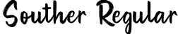 Souther Regular font | Souther-Regular.ttf