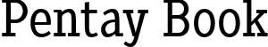 Pentay Book font | Pentay-Book-FFP.ttf