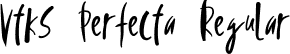 Vtks Perfecta Regular font | Perfecta.ttf