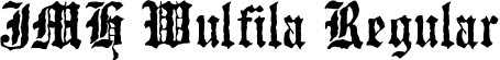 JMH Wulfila Regular font | JMH Wulfila.otf