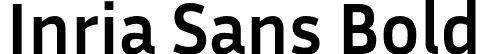 Inria Sans Bold font | InriaSans-Bold.otf