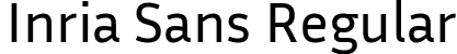 Inria Sans Regular font | InriaSans-Regular.ttf