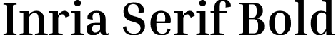 Inria Serif Bold font | InriaSerif-Bold.ttf