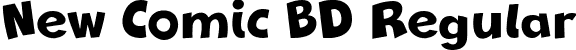 New Comic BD Regular font | New Comic BD.otf