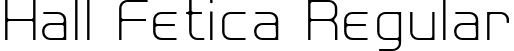 Hall Fetica Regular font | Hall Fetica Decompose.ttf