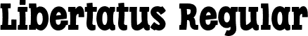 Libertatus Regular font | Libertatus-Reg-FFP.ttf