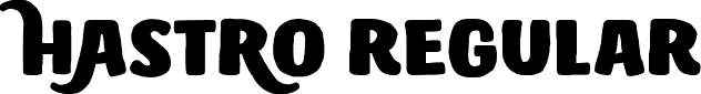 Hastro Regular font | Hastro Regular.otf