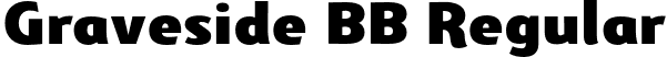 Graveside BB Regular font | GravesideBB.otf