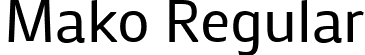 Mako Regular font | Mako-Regular.ttf