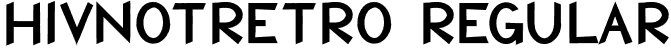 HIVNotRetro Regular font | HIVNotRetro-Regular.otf