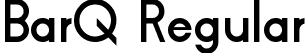 BarQ Regular font | Barq.ttf