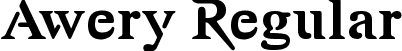 Awery Regular font | Awery.ttf