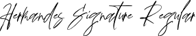 Hermandes Signature Regular font | Hermandes Signature.ttf