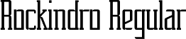 Rockindro Regular font | Rockindro-Regular.otf