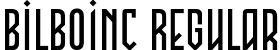 BilboINC Regular font | BilboINC-Regular_web.ttf