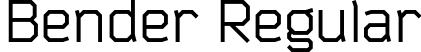 Bender Regular font | Jovanny Lemonad - Bender.otf