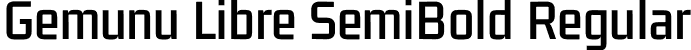 Gemunu Libre SemiBold Regular font | GemunuLibre-SemiBold.otf