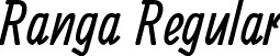 Ranga Regular font | Ranga-Regular.ttf