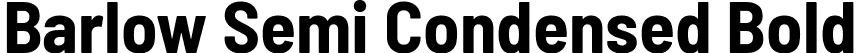 Barlow Semi Condensed Bold font | BarlowSemiCondensed-Bold.ttf