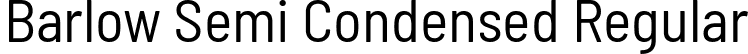 Barlow Semi Condensed Regular font | BarlowSemiCondensed-Regular.ttf