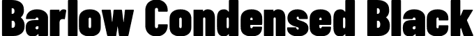Barlow Condensed Black font | BarlowCondensed-Black.ttf