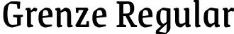 Grenze Regular font | Grenze-Regular.ttf