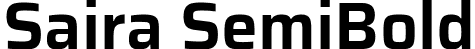 Saira SemiBold font | Saira-SemiBold.ttf