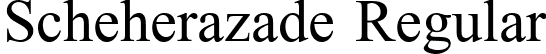 Scheherazade Regular font | Scheherazade-Regular.ttf