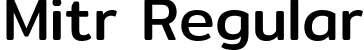 Mitr Regular font | Mitr-Regular.ttf