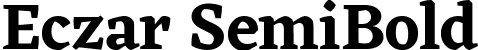 Eczar SemiBold font | Eczar-SemiBold.ttf