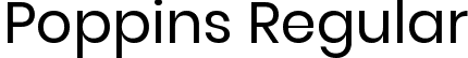 Poppins Regular font | Poppins-Regular.ttf