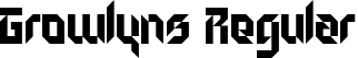 Growlyns Regular font | Growlyns Regular.ttf