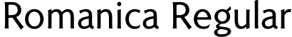 Romanica Regular font | Romanica.ttf