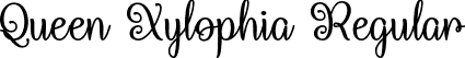 Queen Xylophia Regular font | Queen Xylophia - OTF.otf