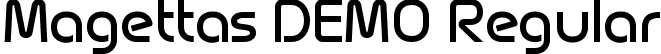 Magettas DEMO Regular font | Magettas Regular DEMO.otf