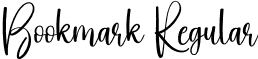 Bookmark Regular font | Bookmark.otf