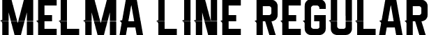 Melma Line Regular font | Melma Line.ttf