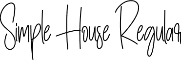 Simple House Regular font | Simple-House.otf