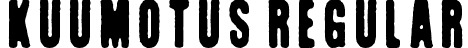 Kuumotus Regular font | Kuumotus.ttf