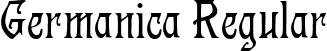 Germanica Regular font | Germanica.ttf