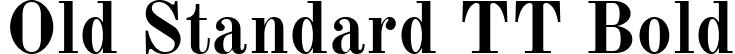 Old Standard TT Bold font | OldStandard-Bold.ttf