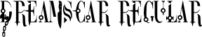 DreamScar Regular font | Dreamscar.ttf