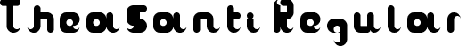 TheaSanti Regular font | TheaSanti.ttf