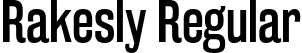 Rakesly Regular font | rakesly rg.otf