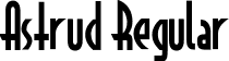 Astrud Regular font | Astrud.ttf